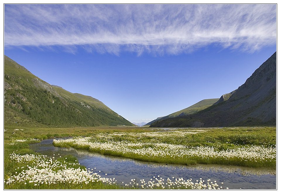 photo "Altai geometry" tags: landscape, clouds, mountains