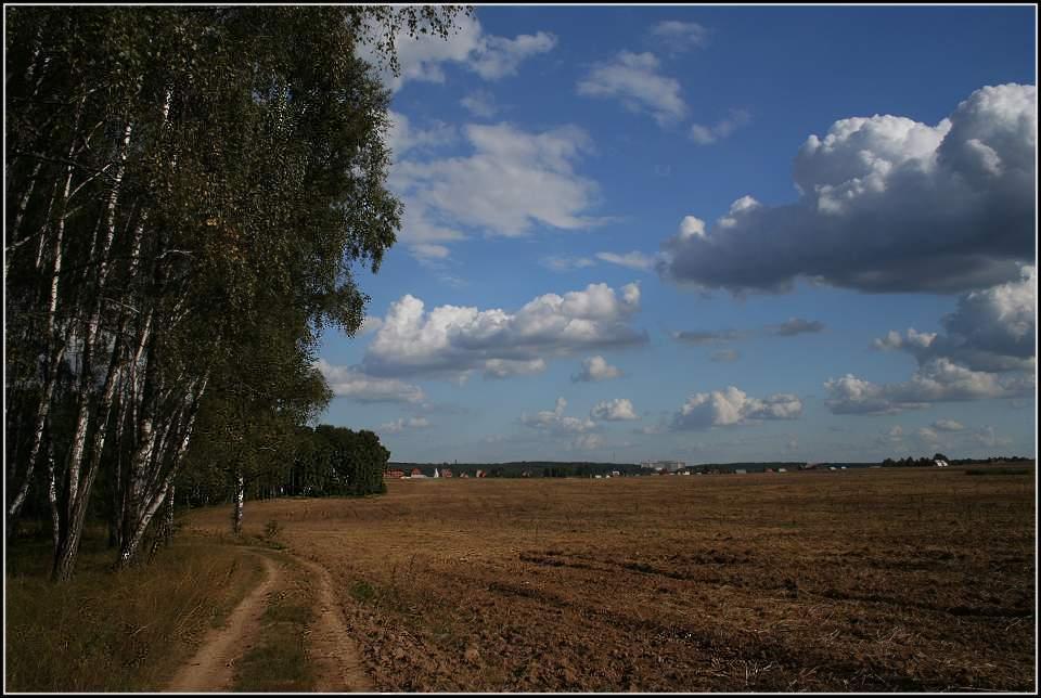 photo "The road home" tags: landscape, clouds, summer