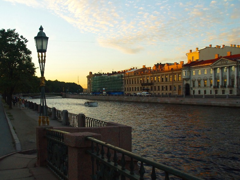 photo "Evening on Fontanka" tags: architecture, landscape, 