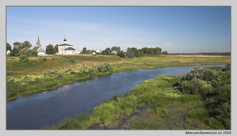 фото "На р. Нерль" метки: архитектура, путешествия, пейзаж, Европа