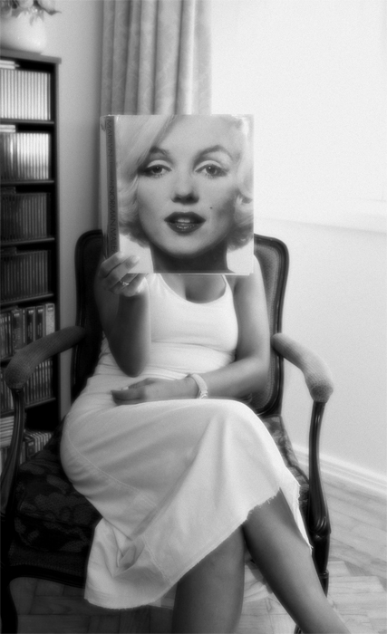 photo "My Marilyn Monroe" tags: glamour, black&white, 