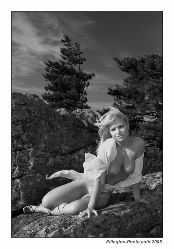 photo "A windy Afternoon - BW-" tags: nude, 