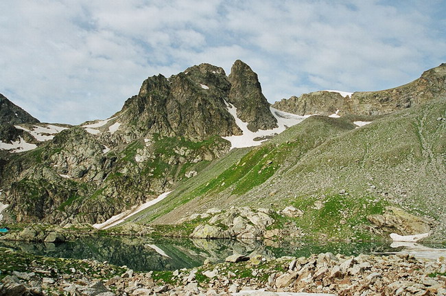 photo "Green lake" tags: landscape, mountains