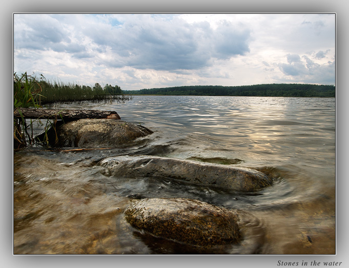 фото "Stones in the water" метки: пейзаж, вода