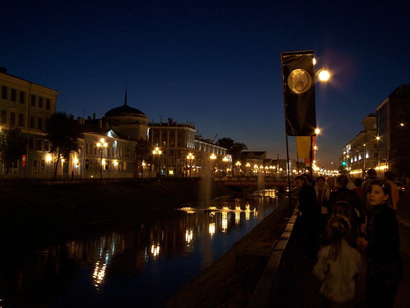фото "Ночная Казань" метки: пейзаж, ночь