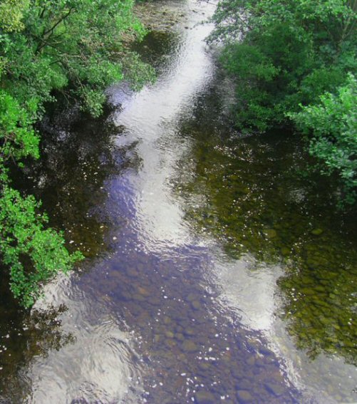 photo "Stream abstraction" tags: landscape, nature, water