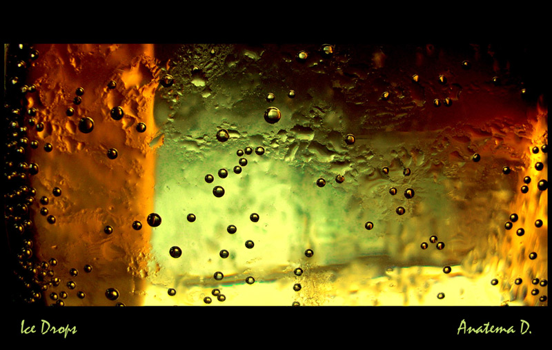 photo "Ice drops" tags: macro and close-up, abstract, 
