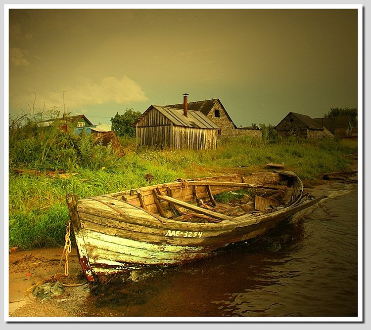 photo "At the broken trough" tags: landscape, portrait, water