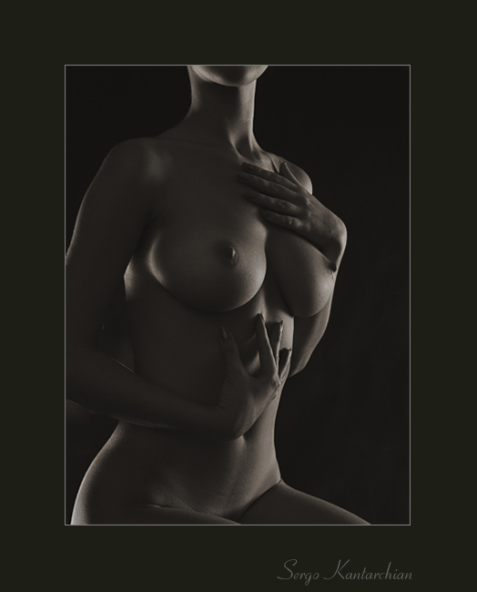 photo "***645" tags: nude, black&white, 