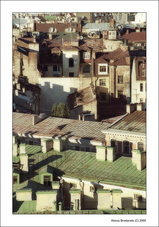 photo "Petersburg's Roofs" tags: architecture, landscape, 