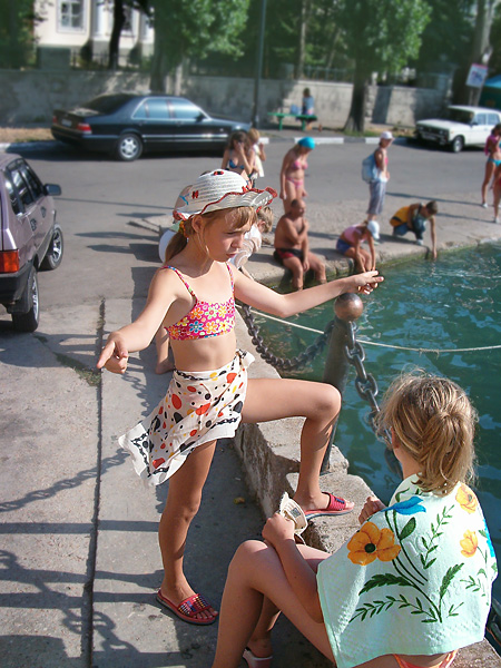 photo "Fishing stories" tags: genre, portrait, children