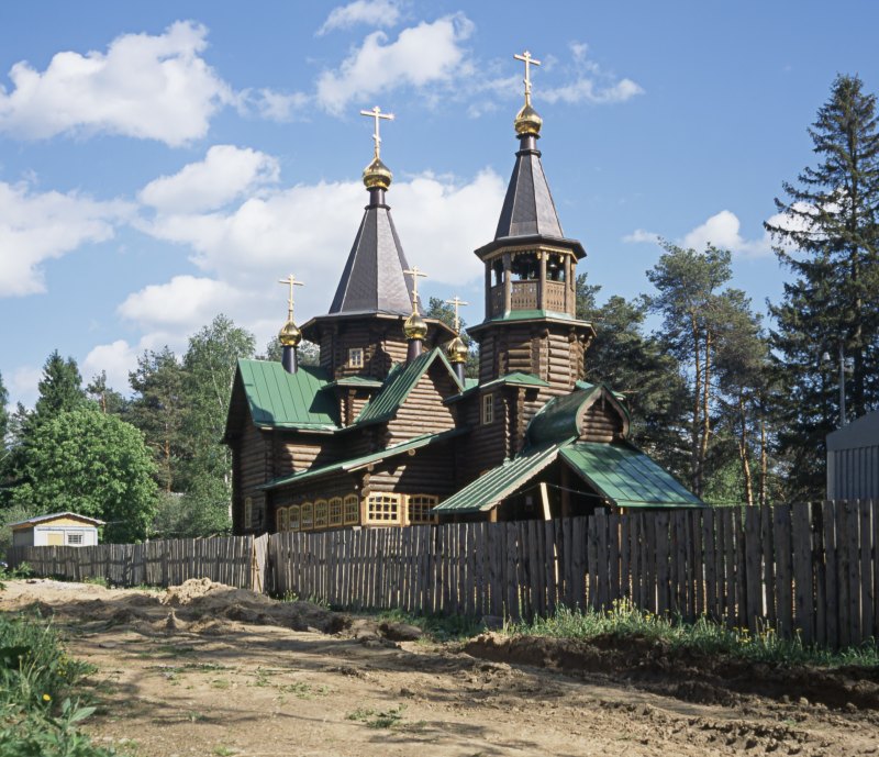 photo "Snegiri village, Moscow reg. St. Seraphim church" tags: architecture, landscape, 
