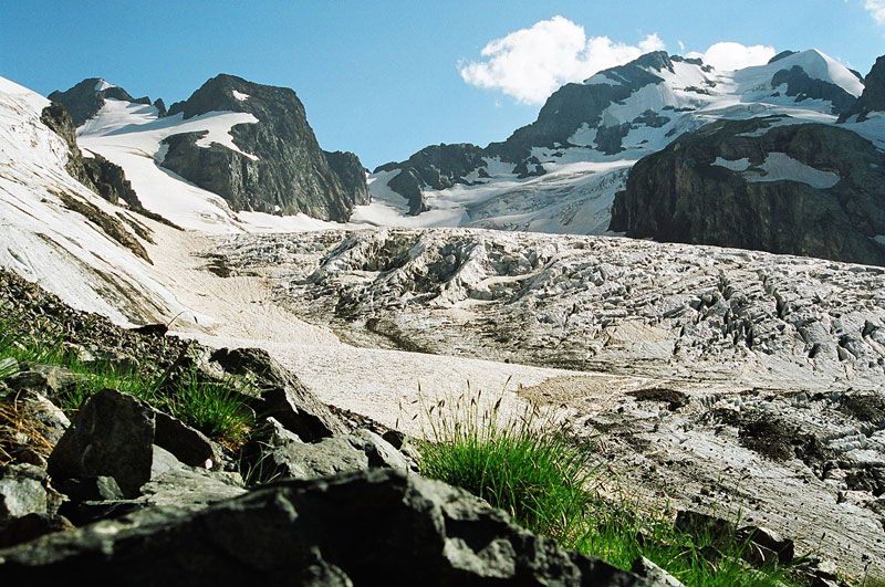 photo "Near the glacier" tags: landscape, mountains