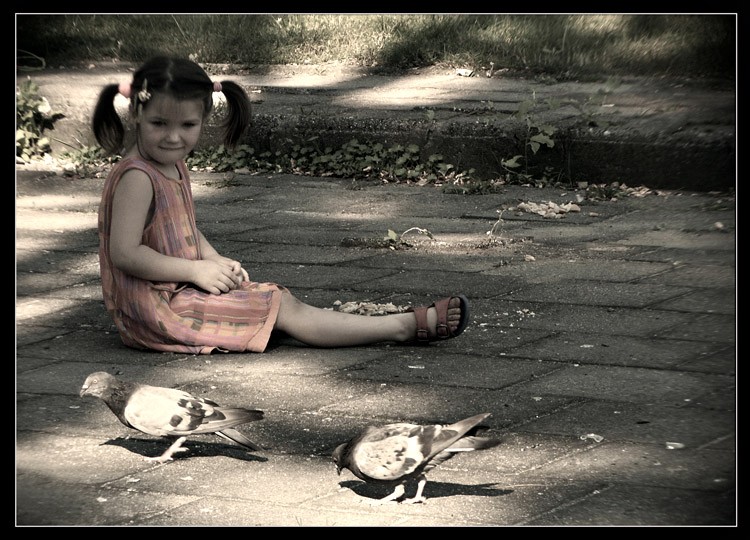photo "dance with the birds" tags: nature, 