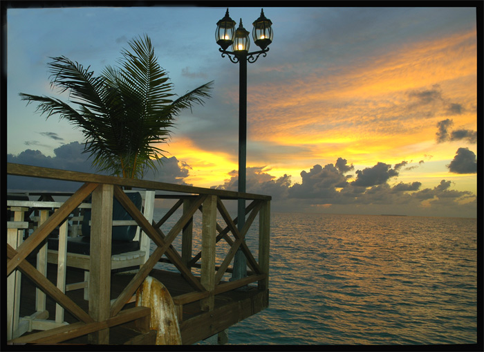 photo "Maldivian Sunset" tags: travel, landscape, Asia, sunset