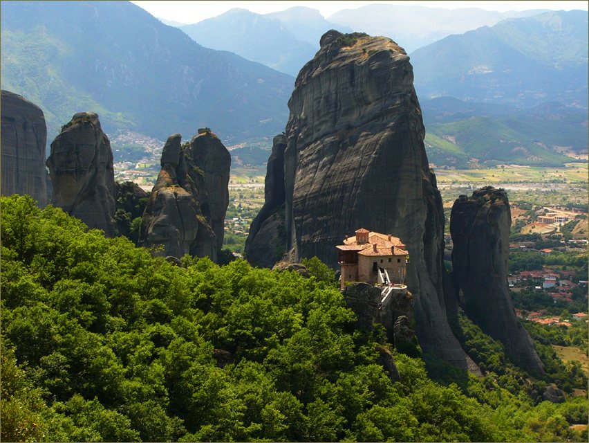 photo "Meteora. Roussanoff monastery" tags: travel, landscape, Europe