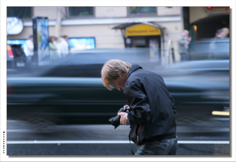 photo "Instant from a life of the photographer..." tags: genre, 