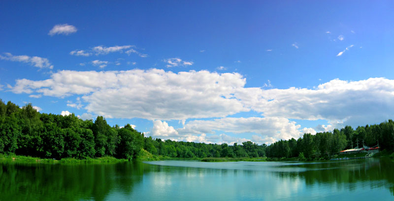 photo "Blue lagoon :)" tags: landscape, clouds