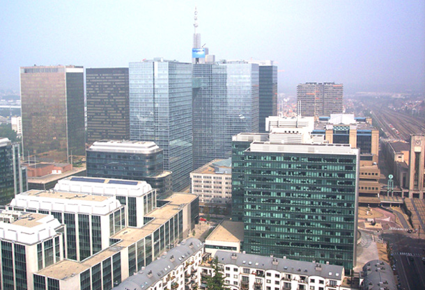 photo "View of Brussels from the Sheraton hotel" tags: architecture, landscape, 