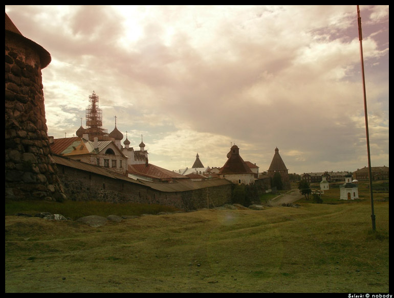 фото "Соловки" метки: архитектура, пейзаж, облака