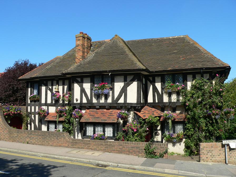 photo "Old house Whitstable" tags: architecture, landscape, 