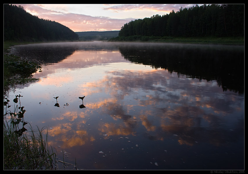 photo "Ural. Chusovaya river / 0153_0050" tags: landscape, summer, sunrise
