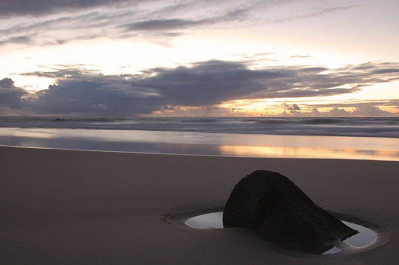 photo "Beach Sunset" tags: landscape, sunset, water