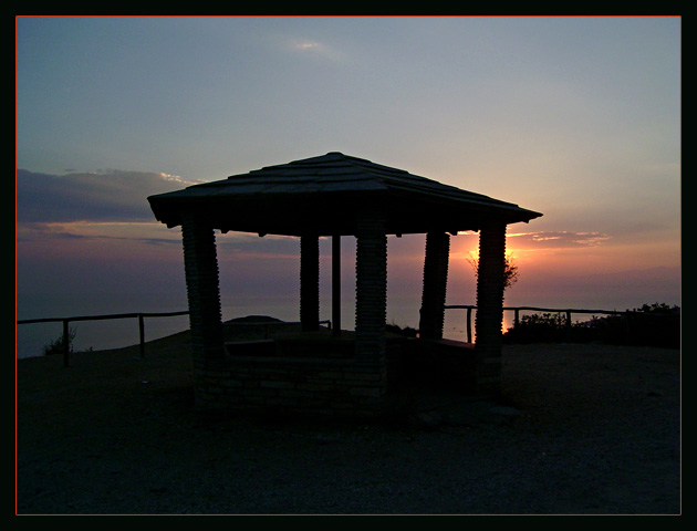 photo "mirador" tags: landscape, sunset, water