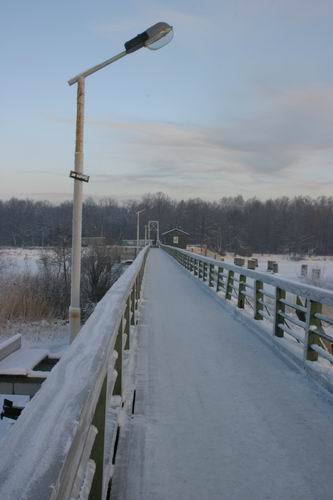 photo "Winter.Bridge." tags: misc., 