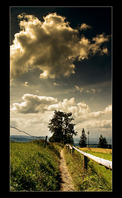 photo "Maciejowa" tags: landscape, clouds, summer