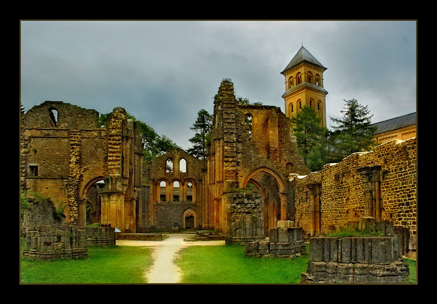 photo "Abbey Orval (ruins)-3" tags: travel, architecture, landscape, Europe