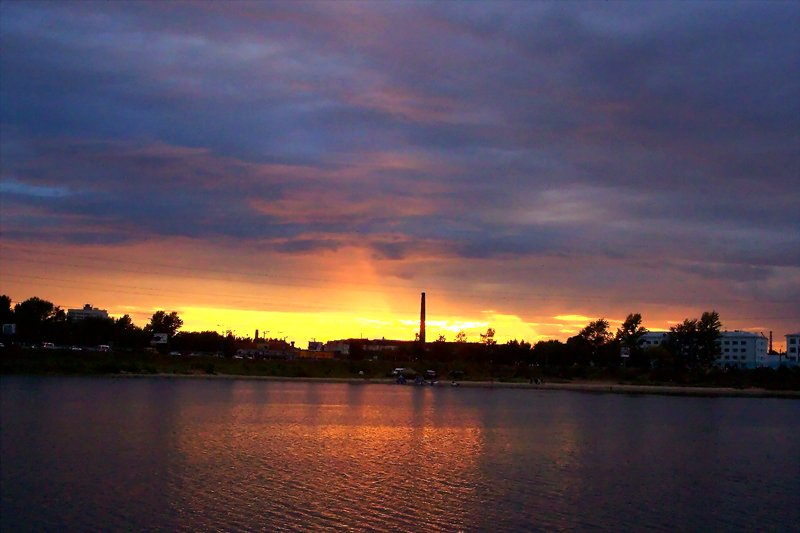 photo "Last decline of summer" tags: landscape, sunset, water