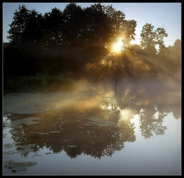 photo "Morning etude #2" tags: landscape, sunset, water