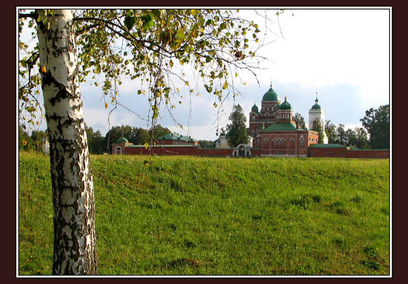 photo "The Borodino monastery" tags: landscape, 