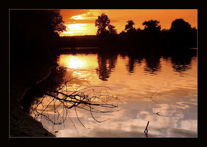 photo "whispering" tags: landscape, sunset, water