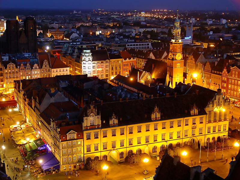 photo "Wroclaw by Night" tags: architecture, travel, landscape, Europe