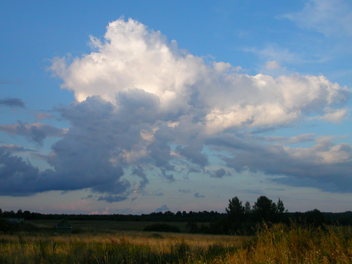 photo "Evening cloud" tags: landscape, clouds