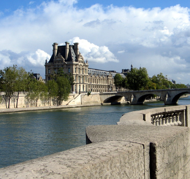 фото "Вид на Лувр" метки: путешествия, архитектура, пейзаж, Европа