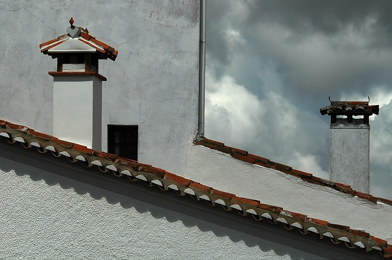 photo "Chimneys of Marvгo" tags: travel, landscape, Europe, clouds