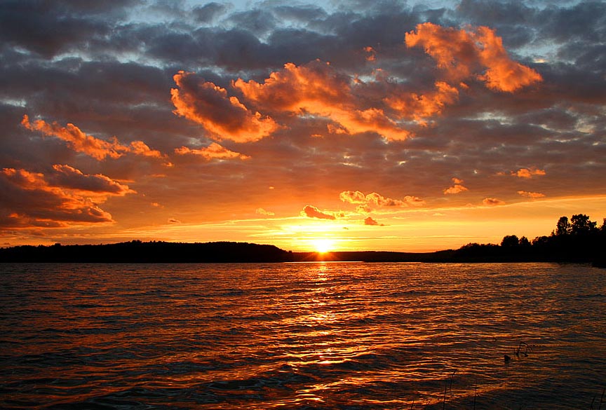 photo "End of day at the seaside" tags: landscape, clouds, sunset