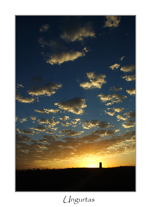 photo "***" tags: landscape, clouds, sunset