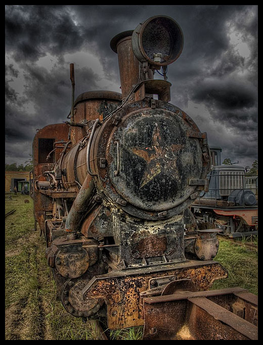 photo "Train (Repost)" tags: technics, genre, 