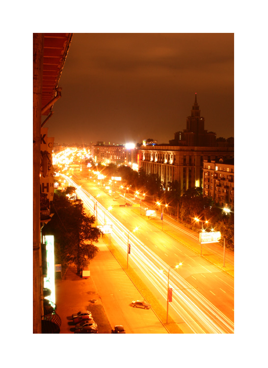 photo "Moscow. Night." tags: architecture, landscape, 