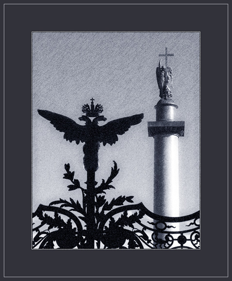 photo "St.Pitersburg etude" tags: black&white, 