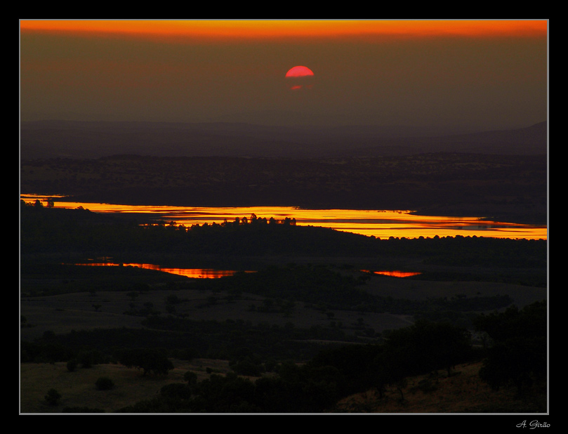 photo "Honey water" tags: landscape, sunset, water