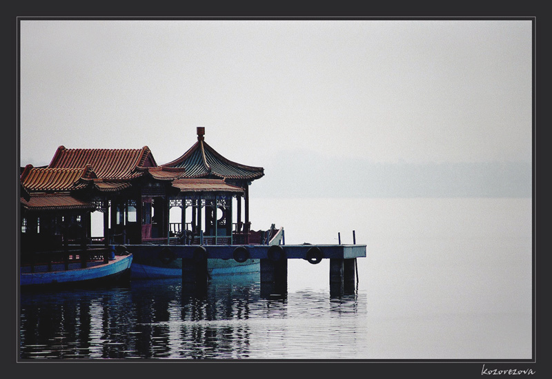 photo "Fog. China." tags: travel, landscape, Asia, water