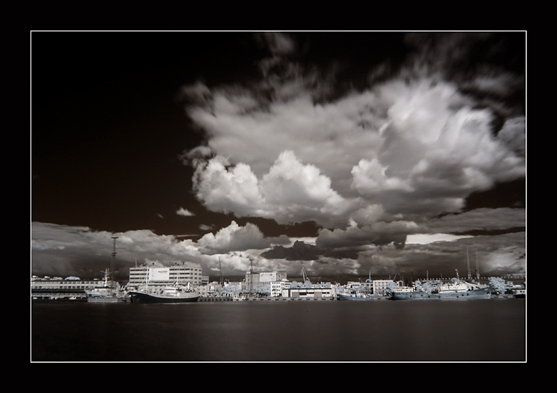 фото "Meteoshot" метки: пейзаж, черно-белые, облака
