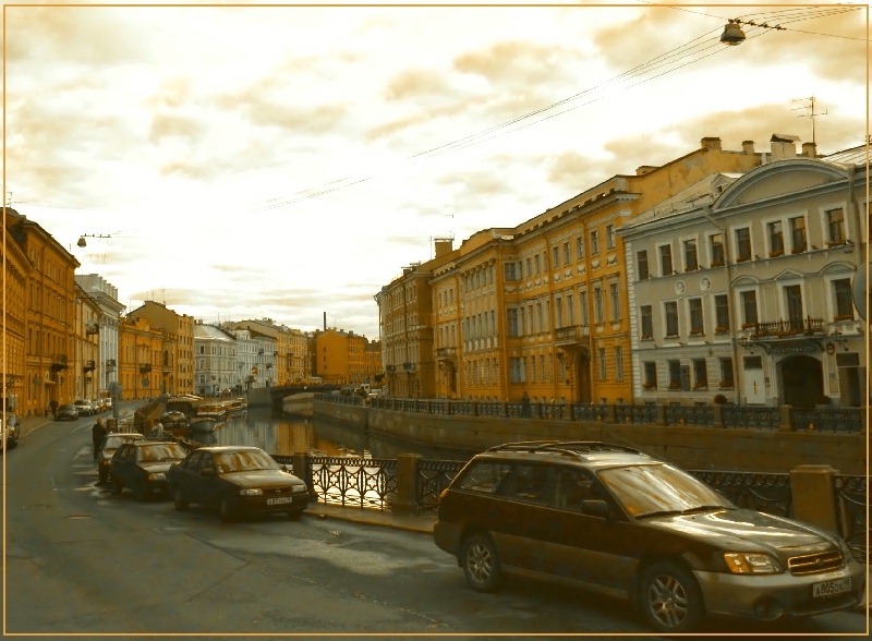 photo "Yellow morning" tags: architecture, landscape, autumn