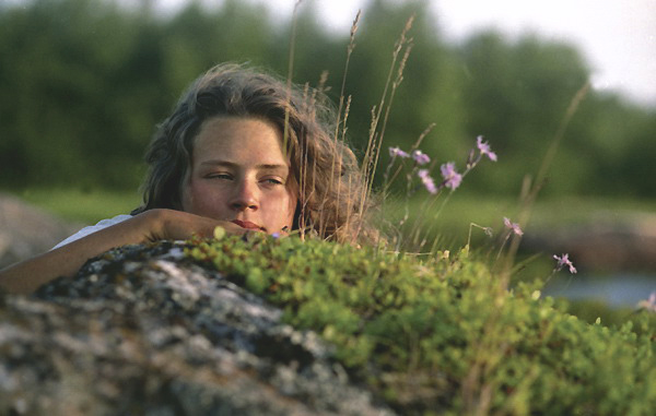 photo "victim of shipwreck" tags: portrait, nature, flowers, woman