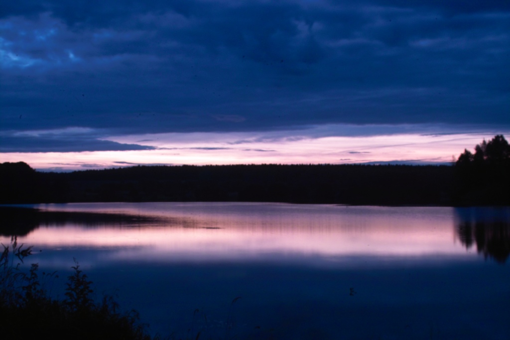 фото "Синь уходящего лета" метки: пейзаж, жанр, закат